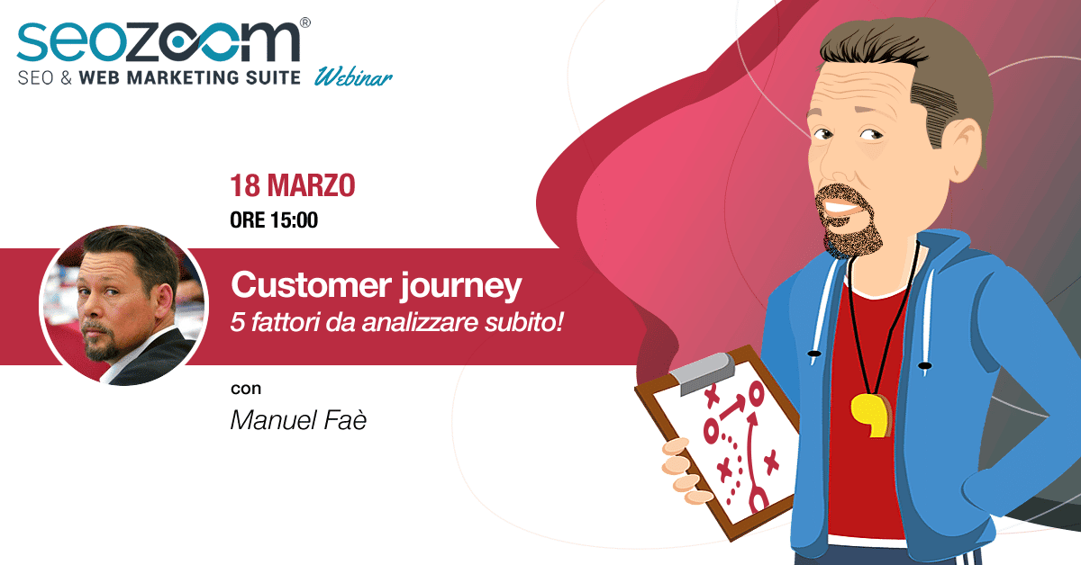 Webinar: Studio della customer journey, 5 fattori da analizzare subito