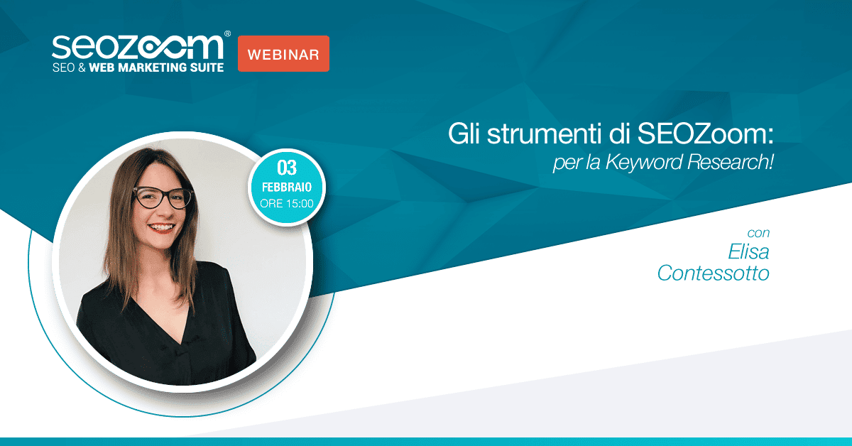 Webinar su SEOZoom: Tool sulla Keyword Research