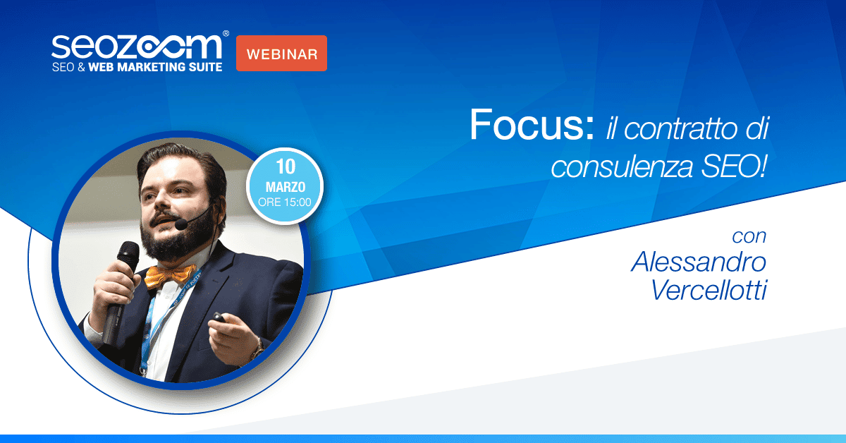 Webinar: Focus sul contratto di consulenza SEO