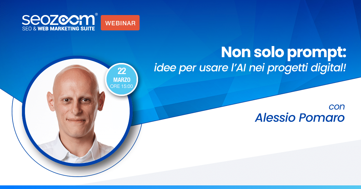 Webinar: Non solo prompt – idee per usare l’AI nei progetti digital