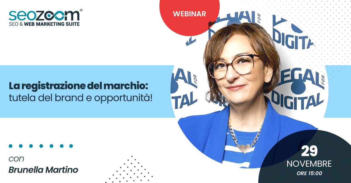 Webinar: La registrazione del marchio – tutela del brand e opportunità